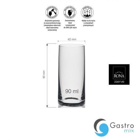 Kieliszek shot 90ml Mode| 70482000 FINE DINE 