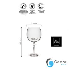  Kieliszek  630ml gin/tonic| 83030000 FINE DINE