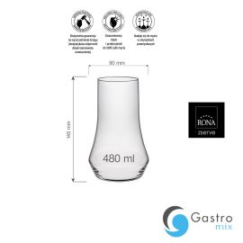  Szklanka 480ml wysoka Eclipse| 84111200 FINE DINE