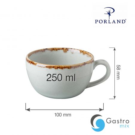 Filiżanka elegancka Ashen 250 ml | 04ALM001407 FINE DINE 