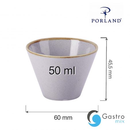 Miska stożkowa Ashen 50 ml | 04ALM001414 FINE DINE 