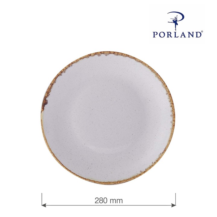 Talerz płytki Ashen 280 mm | 04ALM001496 FINE DINE