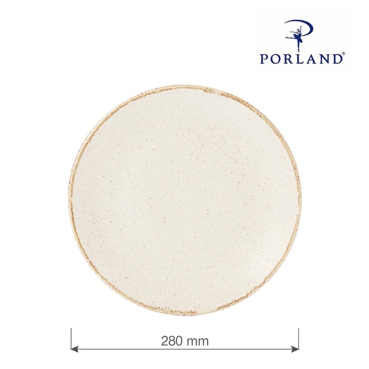 Talerz płytki Sand 280 mm | 04ALM001497 FINE DINE