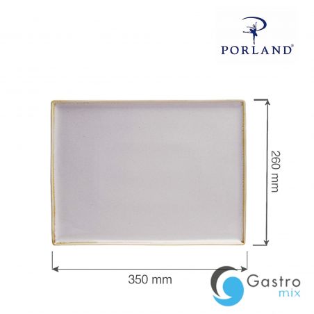 Taca prostokątna Ashen 350x260 mm | 04ALM001508 FINE DINE 