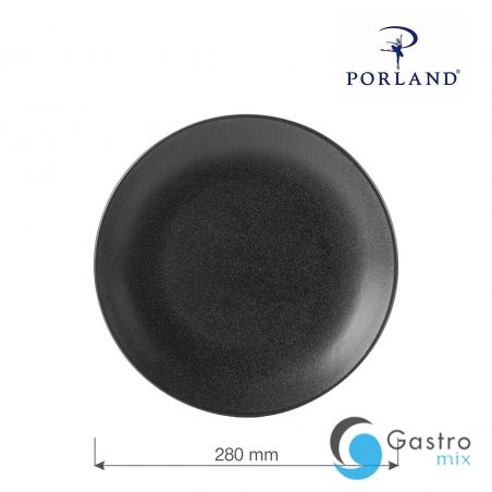 Talerz płytki Coal 280 mm | 04ALM001522 FINE DINE 