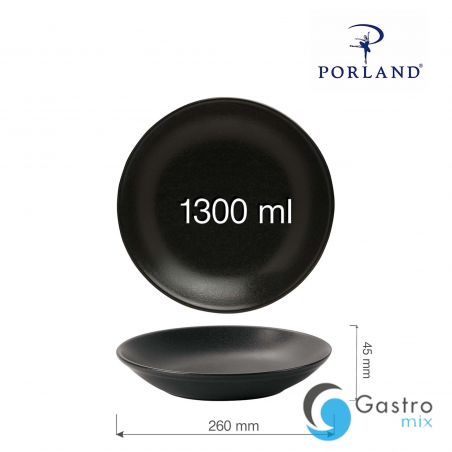 Talerz coupe Coal 260 mm | 04ALM001523 FINE DINE 