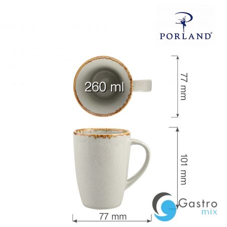 Kubek Ashen 260 ml | 04ALM001687 FINE DINE 