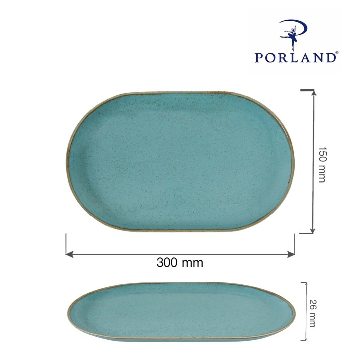 Półmisek owalny Laguna 300x150 mm | 04ALM001953 FINE DINE