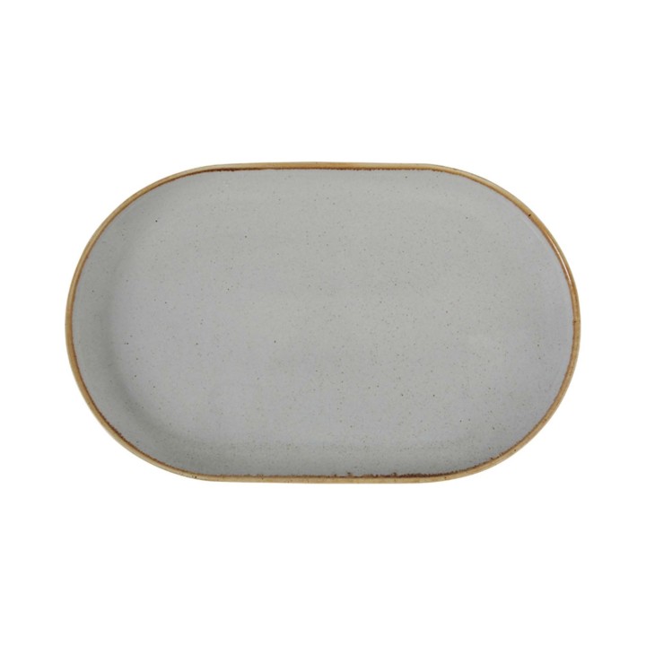 Półmisek owalny Ashen 300x150 mm | 04ALM001954 FINE DINE