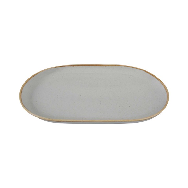 Półmisek owalny Ashen 300x150 mm | 04ALM001954 FINE DINE