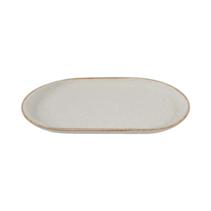 Półmisek owalny Sand 300x150 mm | 04ALM001955 FINE DINE