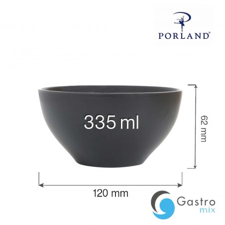 Miska Coal 335 ml | 04ALM001998 FINE DINE 