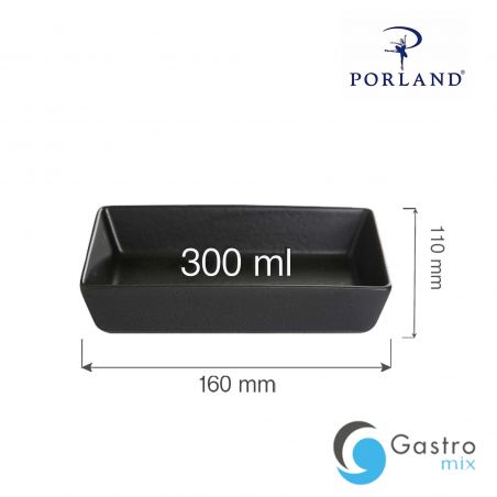Naczynie do przystawek Coal 160x110 mm | 04ALM002049 FINE DINE 
