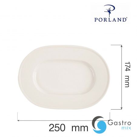 Półmisek owalny Line 250 mm | 04ALM002142 FINE DINE 