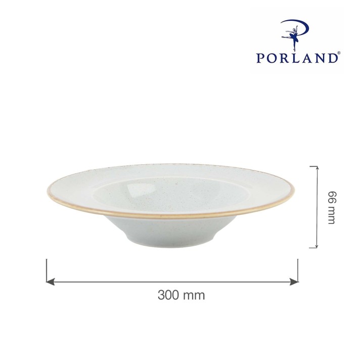 Talerz do pasty Ashen 300 mm | 04ALM002249 FINE DINE