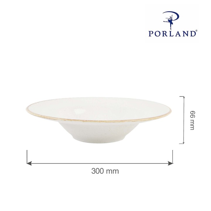 Talerz do pasty Sand 300 mm | 04ALM002250 FINE DINE