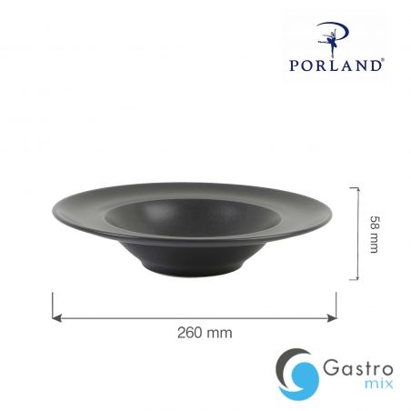 Talerz do pasty Coal 260 mm | 04ALM002254 FINE DINE 