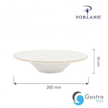 Talerz do pasty Sand 260 mm | 04ALM002257 FINE DINE 