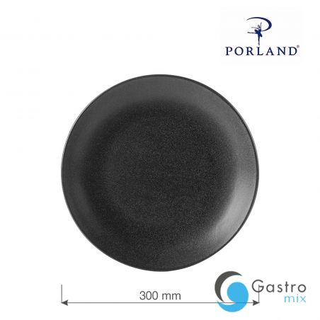 Talerz płytki Coal 300 mm | 04ALM002276 FINE DINE 