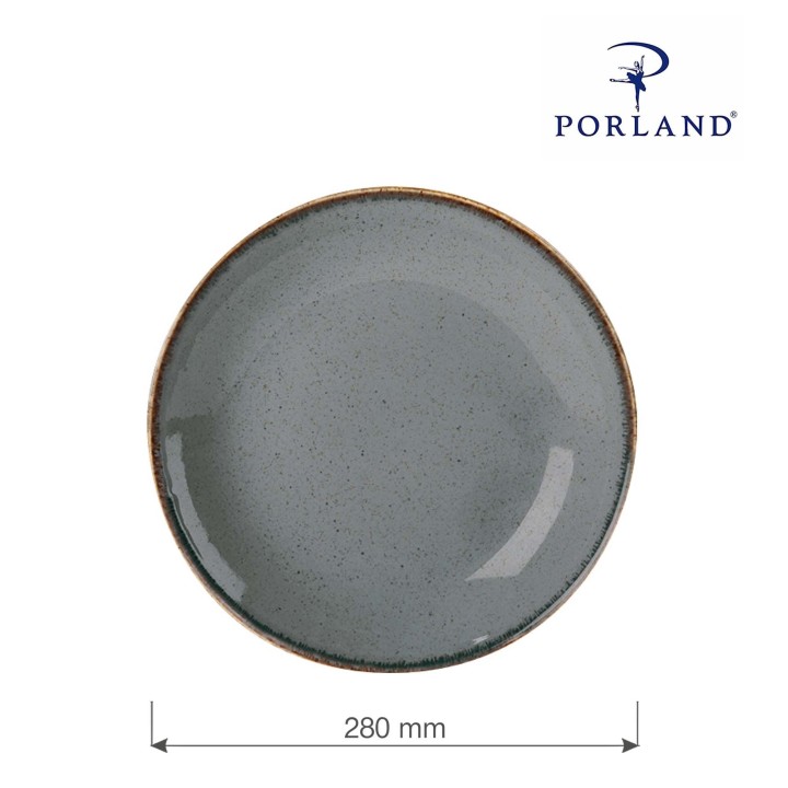 Talerz płytki Stone 280 mm | 04ALM002450 FINE DINE