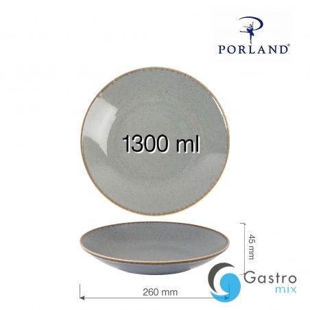 Talerz coupe Stone 260 mm | 04ALM002452 FINE DINE 