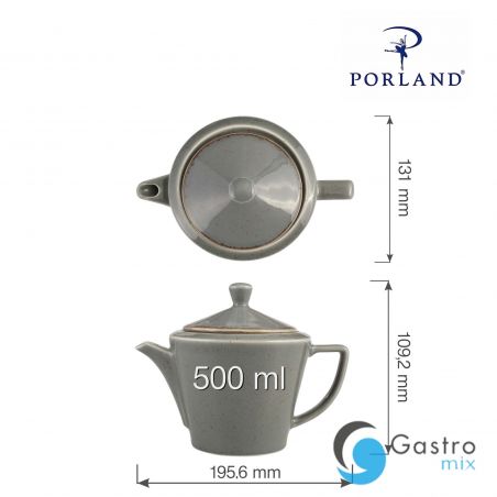 Dzbanek do herbaty Stone 500 ml | 04ALM002466 FINE DINE 