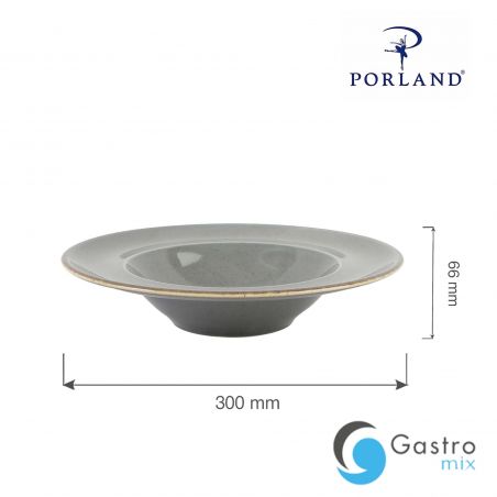 Talerz do pasty Stone 300 mm | 04ALM002474 FINE DINE 