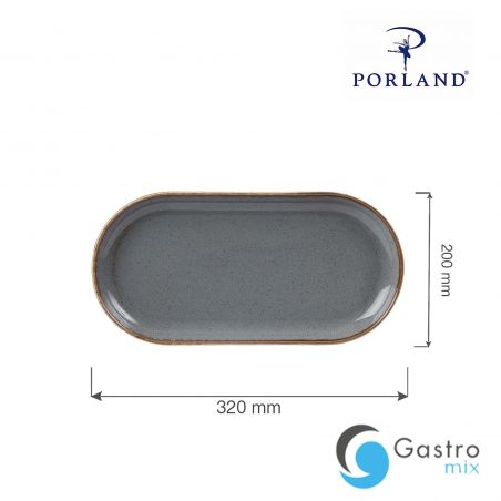 Półmisek owalny Stone 320x200 mm | 04ALM002561 FINE DINE 