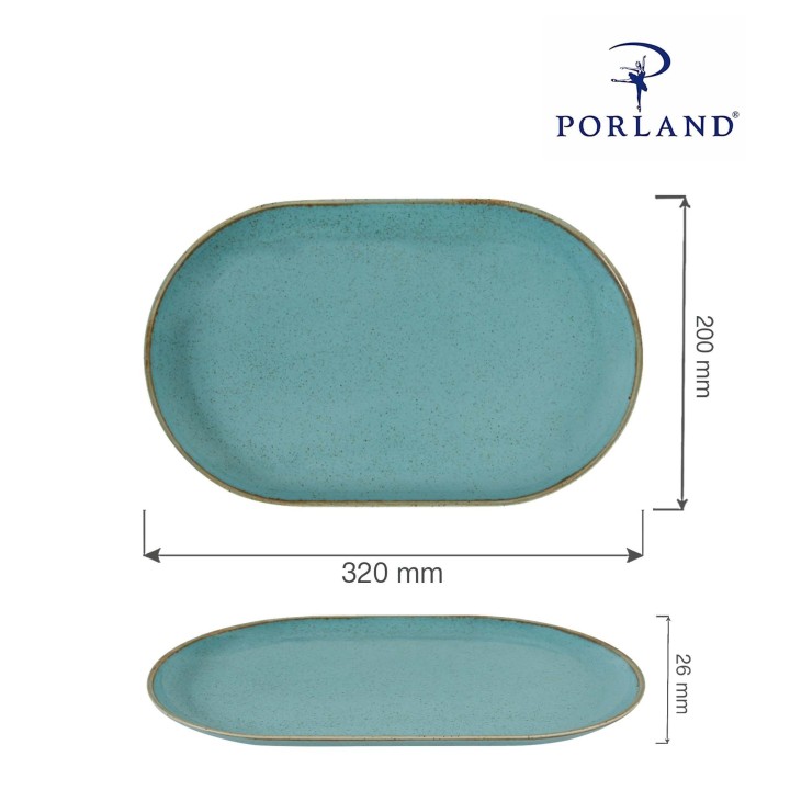 Półmisek owalny Laguna 320x200 mm | 04ALM002565 FINE DINE