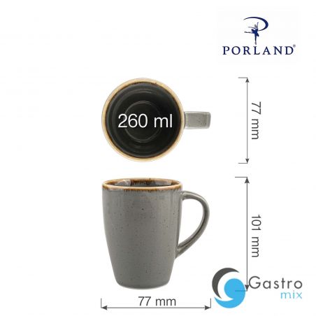 Kubek Stone 260 ml | 04ALM002588 FINE DINE 