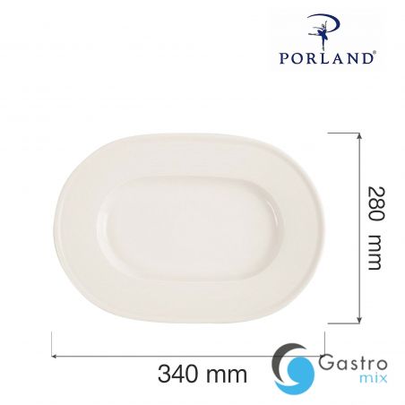 Półmisek owalny Line 280 mm | 04ALM002793 FINE DINE 