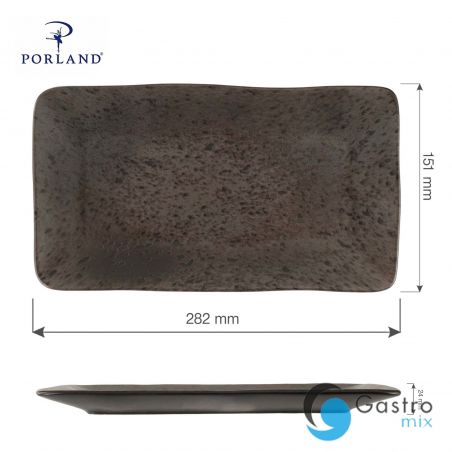 Półmisek prostokątny 280x150mm Ironstone| 04SWA000025 FINE DINE 