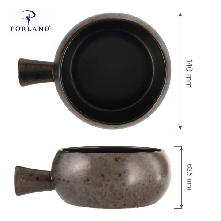 Miska z uchwytem Ironstone, 600 ml, 140 mm  | 04SWA000097 FINE DINE