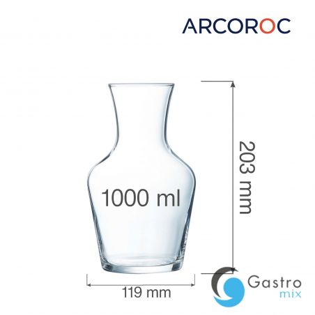 Karafka do wina Vin 1000ml | C0199  FINE DINE 