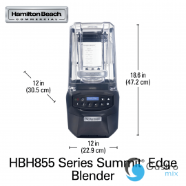  Blender specjalistyczny HBH855-CE Summit® Edge, Hamilton Beach Commercial | HBH855-CE fine dine