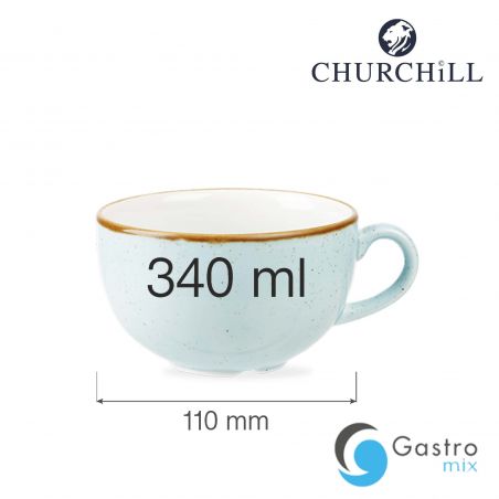 Filiżanka Stonecast Duck Egg Blue 340 ml | SDESCB281 FINE DINE 