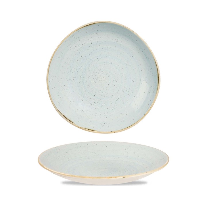 Miska o organicznym kształcie Stonecast Duck Egg Blue 1100 ml | SDESOGB11 FINE DINE