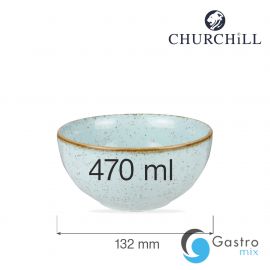  Miska Stonecast Duck Egg Blue 470 ml | SDESRBL61 FINE DINE