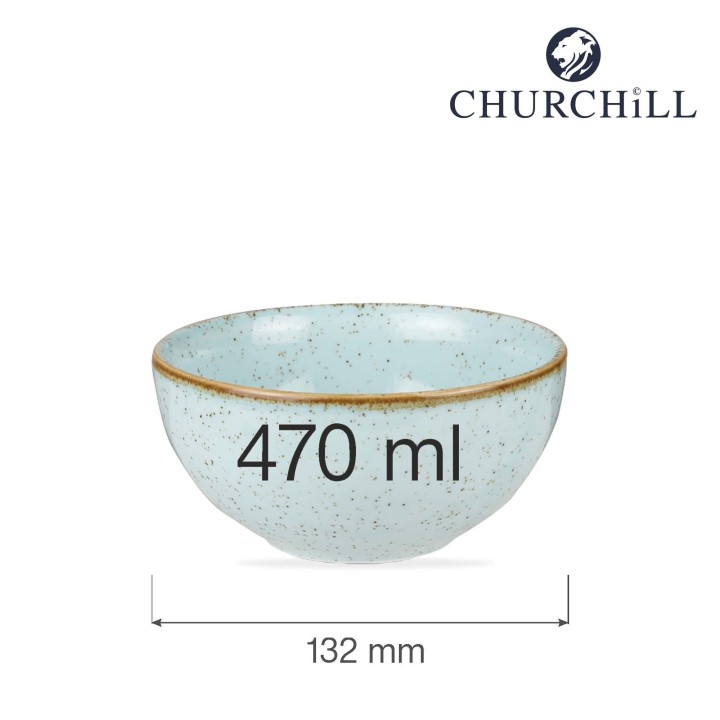 Miska Stonecast Duck Egg Blue 470 ml | SDESRBL61 FINE DINE