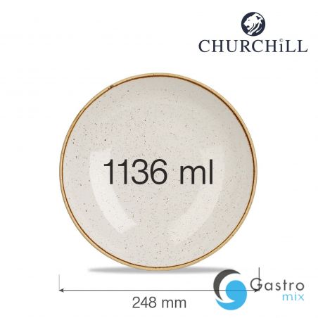 Miska coupe 248 mm Stonecast Barley White  | SWHSEVB91 FINE DINE 