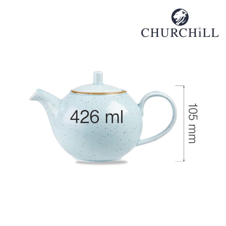 Dzbanek Stonecast Duck Egg Blue 426ml | SDESSB151 FINE DINE