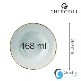  Talerz do pasty Stonecast Duck Egg Blue 280 mm | SDESVWBL1 FINE DINE