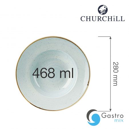 Talerz do pasty Stonecast Duck Egg Blue 280 mm | SDESVWBL1 FINE DINE 