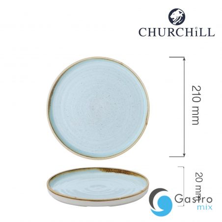 Talerz z wysokim rantem Duck Egg, 210mm | SDESWP211 FINE DINE 