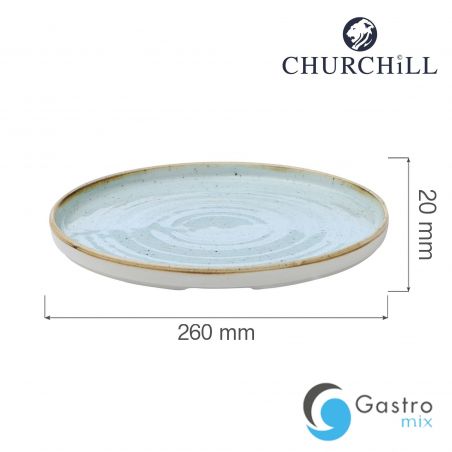 Talerz z wysokim rantem Duck Egg, 260mm | SDESWP261 FINE DINE 