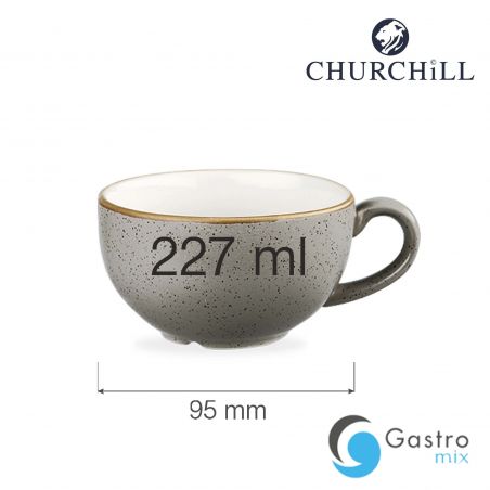 Filiżanka Stonecast Peppercorn Grey 227 ml | SPGSCB201 FINE DINE 