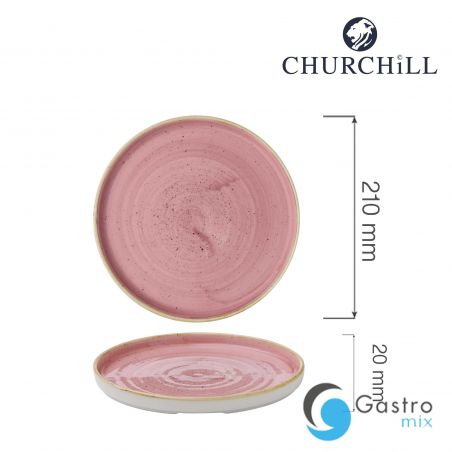 Talerz z wysokim rantem Petal Pink, 210mm | SPPSWP211 FINE DINE 