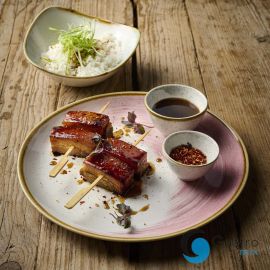  Talerz płytki 165 mm Stonecast Petal Pink  | SPPSEVP61 FINE DINE