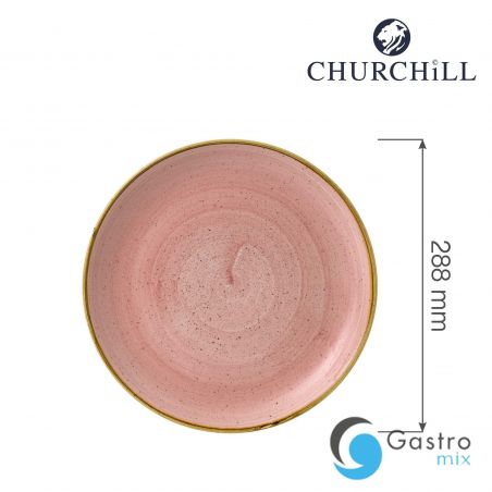 Talerz płytki 288 mm Stonecast Petal Pink  | SPPSEV111 FINE DINE 