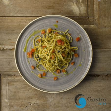 Talerz płytki z rantem Stonecast Peppercorn Grey 260 mm | SPGSWP261 FINE DINE 